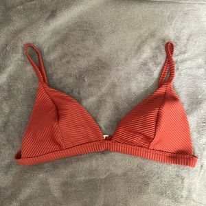 Hollister Ribbed Bikini Top